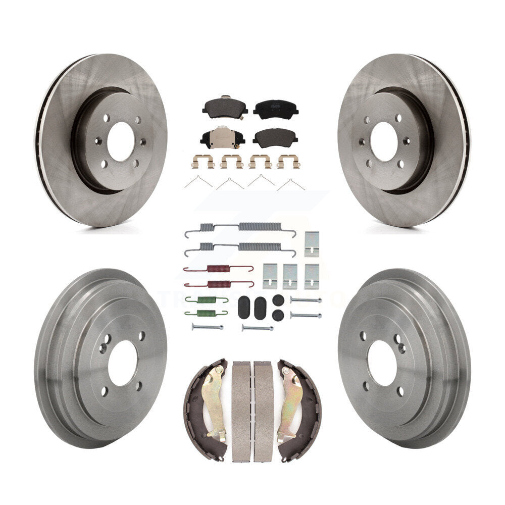 Disc Rotors and Semi-Metallic Brake Pads Kit-K8F-105262 Kit.bestparts.ca
