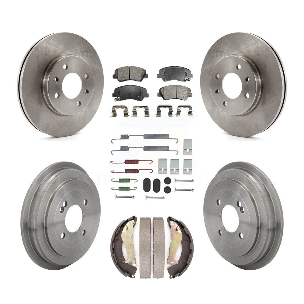 Disc Rotors and Semi-Metallic Brake Pads Kit-K8F-105263