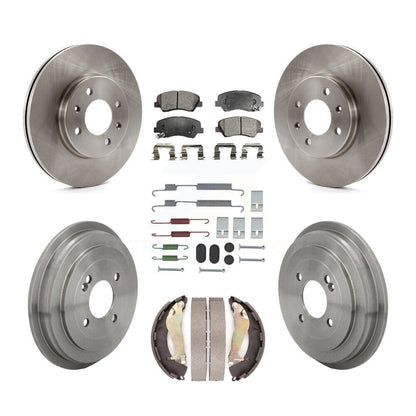 Disc Rotors and Semi-Metallic Brake Pads Kit-K8F-105263
