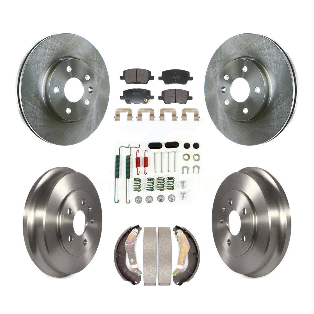 Disc Rotors and Semi-Metallic Brake Pads Kit-K8F-105264 Kit.bestparts.ca