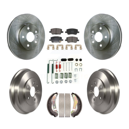 Disc Rotors and Semi-Metallic Brake Pads Kit-K8F-105264