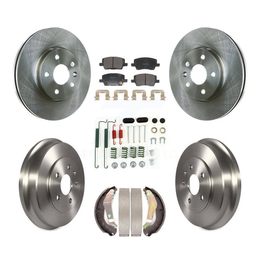 Disc Rotors and Semi-Metallic Brake Pads Kit-K8F-105264