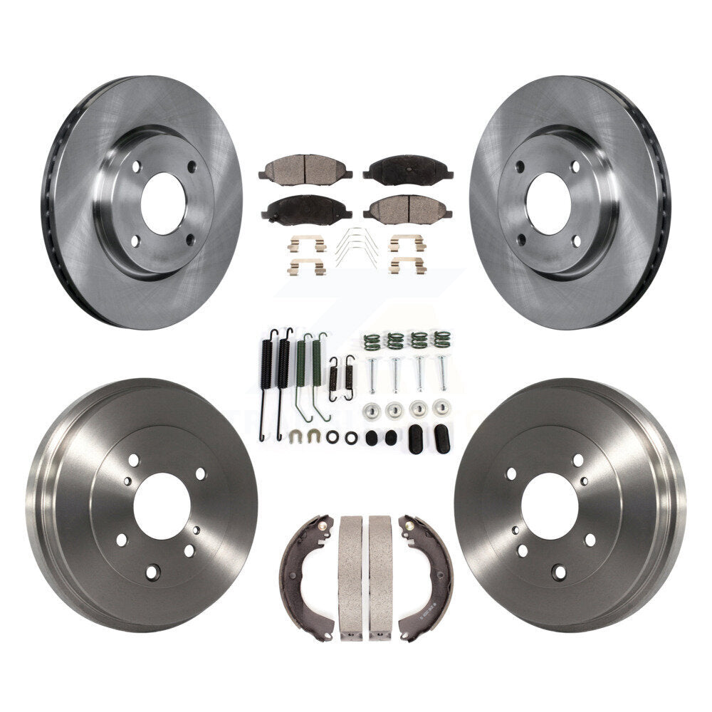 Disc Rotors and Semi-Metallic Brake Pads Kit-K8F-105265