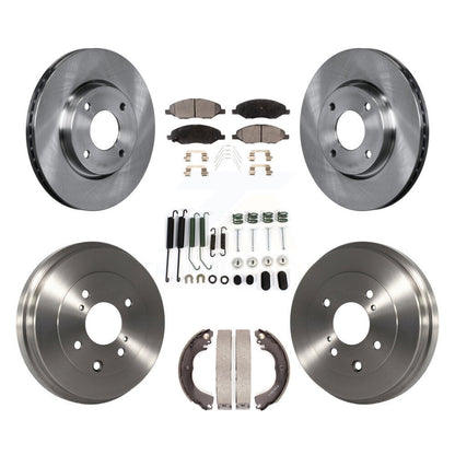 Disc Rotors and Semi-Metallic Brake Pads Kit-K8F-105265