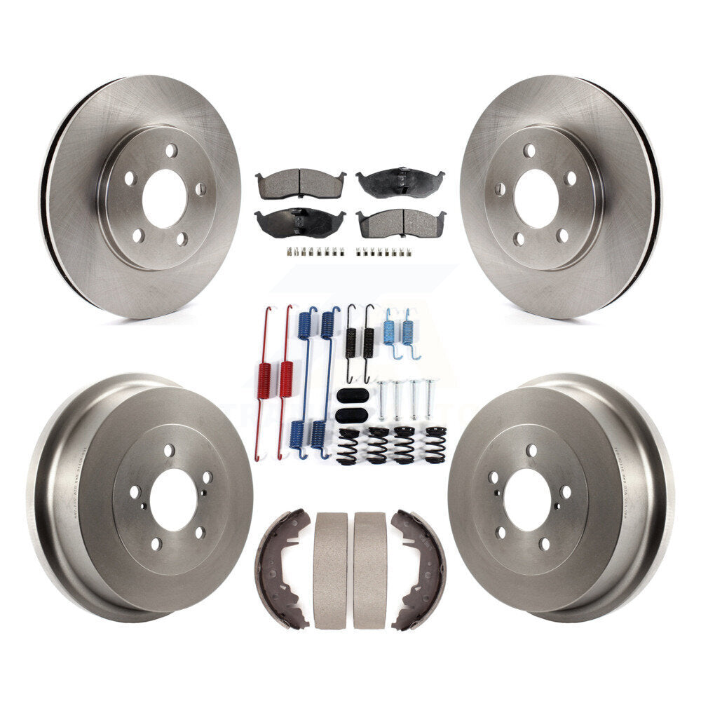 Disc Rotors and Semi-Metallic Brake Pads Kit-K8F-105269 Kit.bestparts.ca