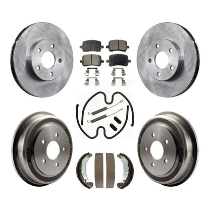 Disc Rotors and Semi-Metallic Brake Pads Kit-K8F-105272