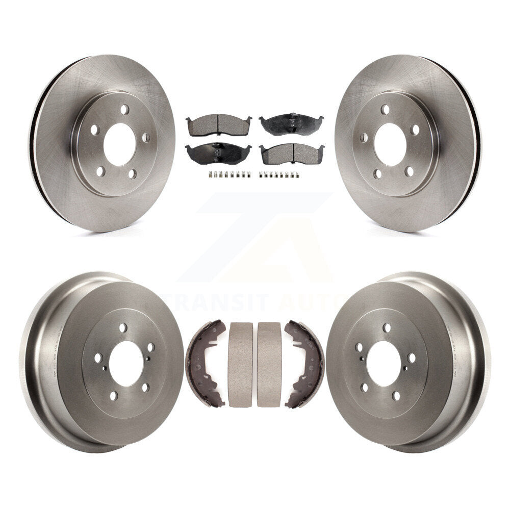 Disc Rotors and Semi-Metallic Brake Pads Kit-K8F-105274 Kit.bestparts.ca