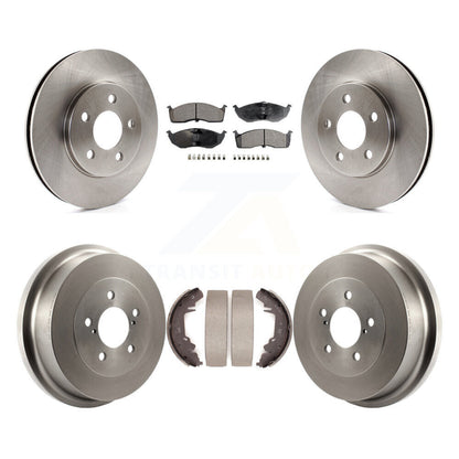 Disc Rotors and Semi-Metallic Brake Pads Kit-K8F-105274