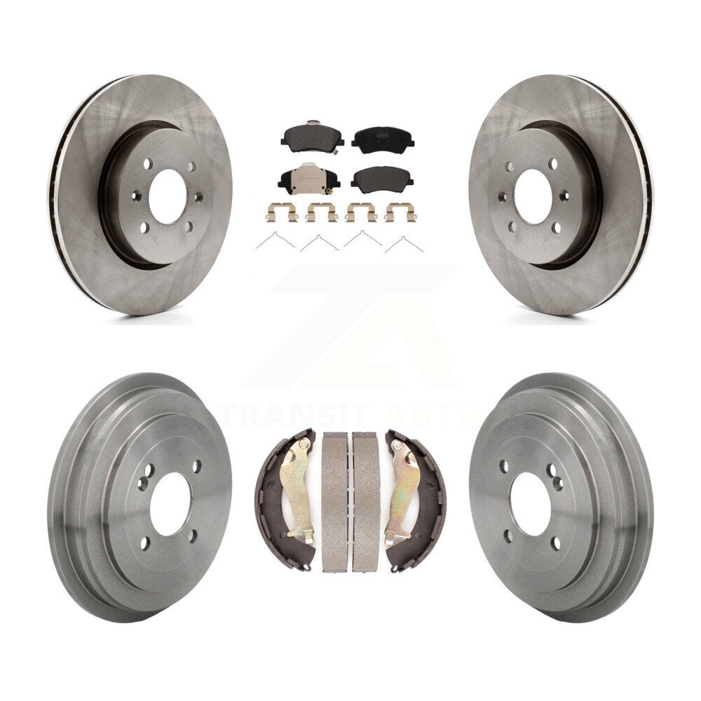 Disc Rotors and Semi-Metallic Brake Pads Kit-K8F-105276 Kit.bestparts.ca