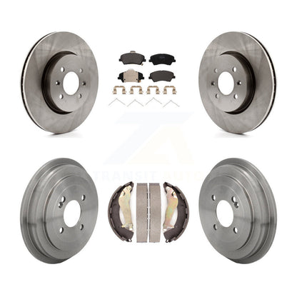 Disc Rotors and Semi-Metallic Brake Pads Kit-K8F-105276