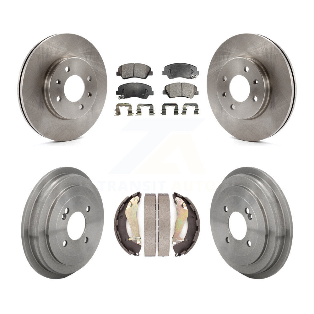Disc Rotors and Semi-Metallic Brake Pads Kit-K8F-105277