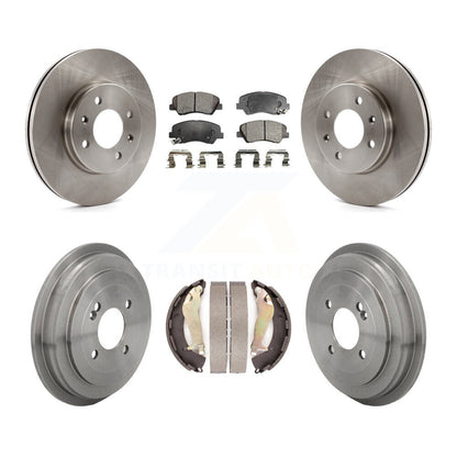 Disc Rotors and Semi-Metallic Brake Pads Kit-K8F-105277