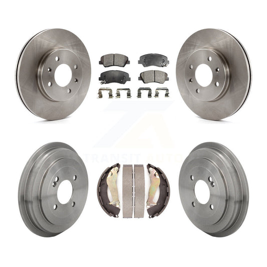 Disc Rotors and Semi-Metallic Brake Pads Kit-K8F-105277