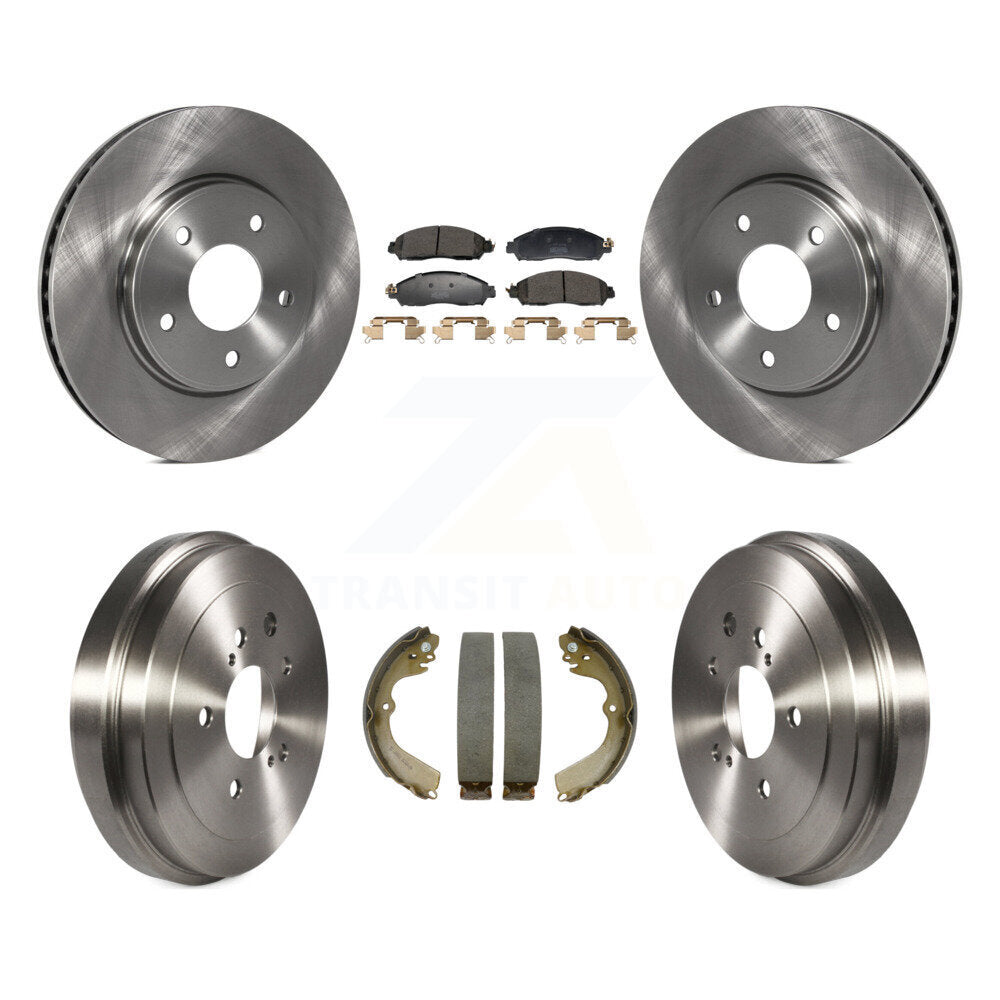 Disc Rotors and Semi-Metallic Brake Pads Kit-K8F-105278