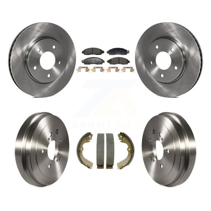 Disc Rotors and Semi-Metallic Brake Pads Kit-K8F-105278