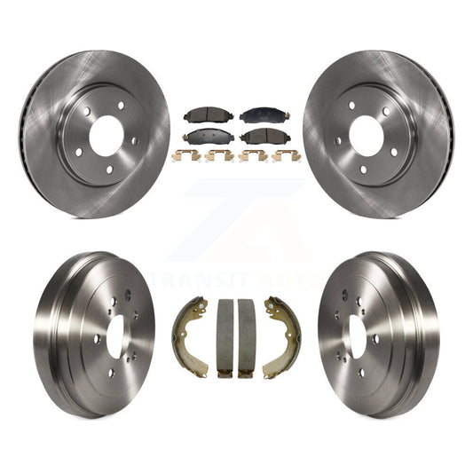 Disc Rotors and Semi-Metallic Brake Pads Kit-K8F-105278