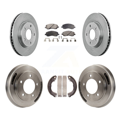 Disc Rotors and Semi-Metallic Brake Pads Kit-K8F-105281