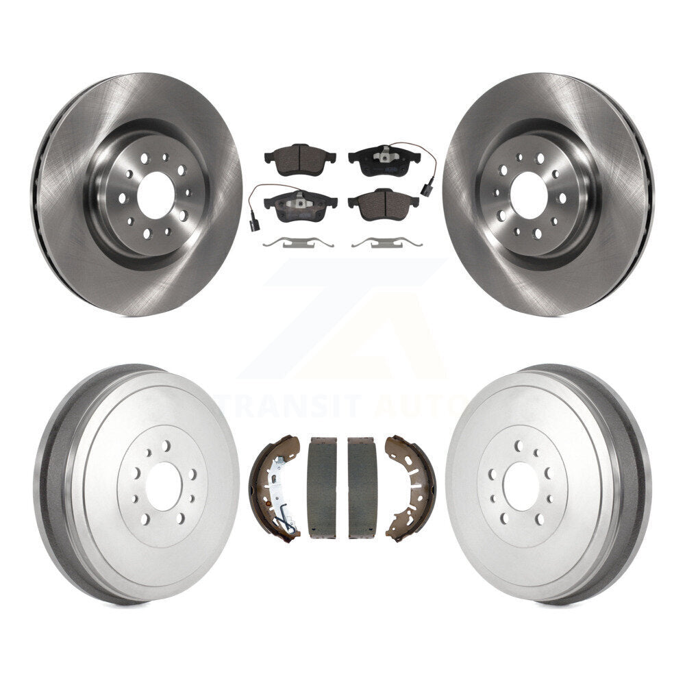 Disc Rotors and Semi-Metallic Brake Pads Kit-K8F-105283
