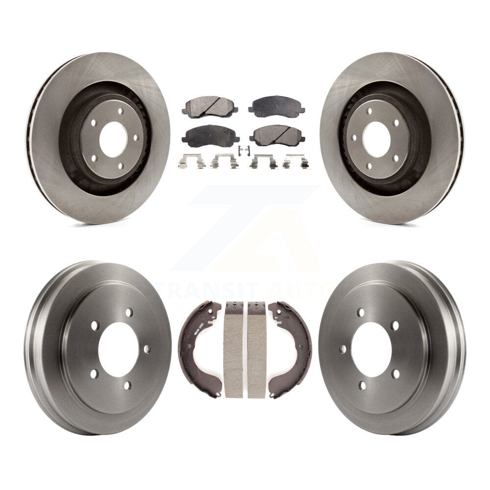 Disc Rotors and Semi-Metallic Brake Pads Kit-K8F-105286