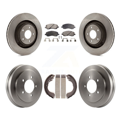 Disc Rotors and Semi-Metallic Brake Pads Kit-K8F-105286