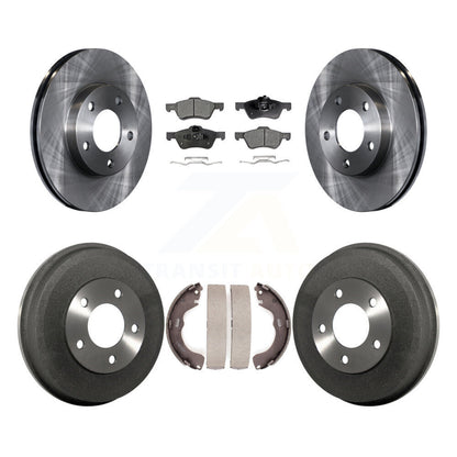 Disc Rotors and Semi-Metallic Brake Pads Kit-K8F-105288