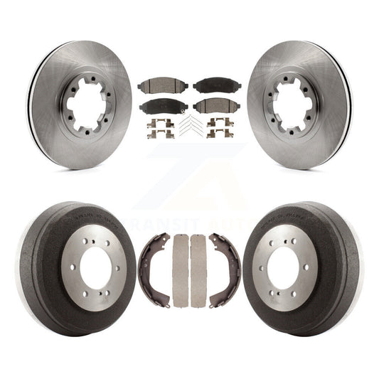 Disc Rotors and Semi-Metallic Brake Pads Kit-K8F-105289