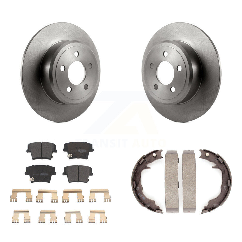 Disc Rotors and Semi-Metallic Brake Pads Kit-K8F-105292 Kit.bestparts.ca