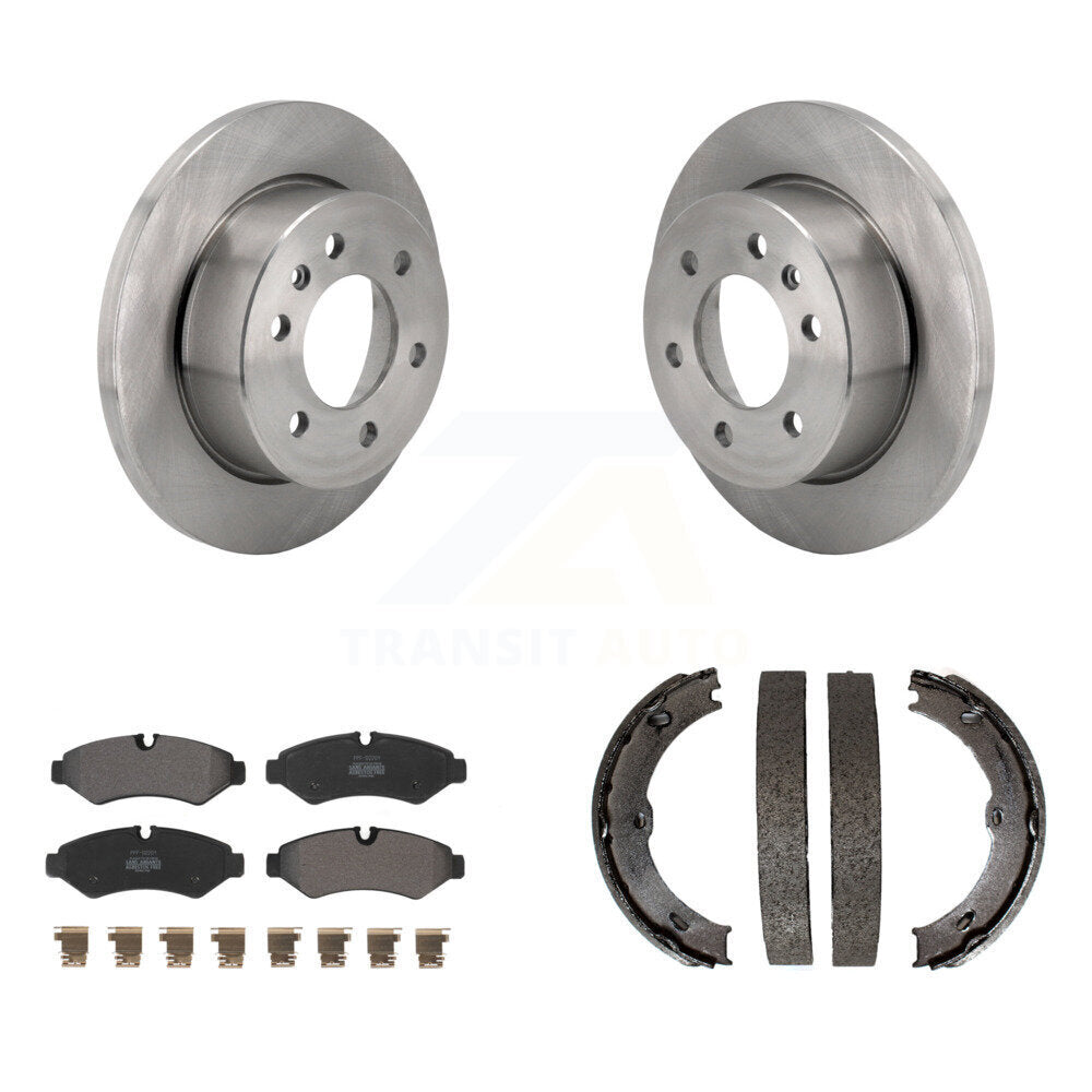 Disc Rotors and Semi-Metallic Brake Pads Kit-K8F-105295 Kit.bestparts.ca