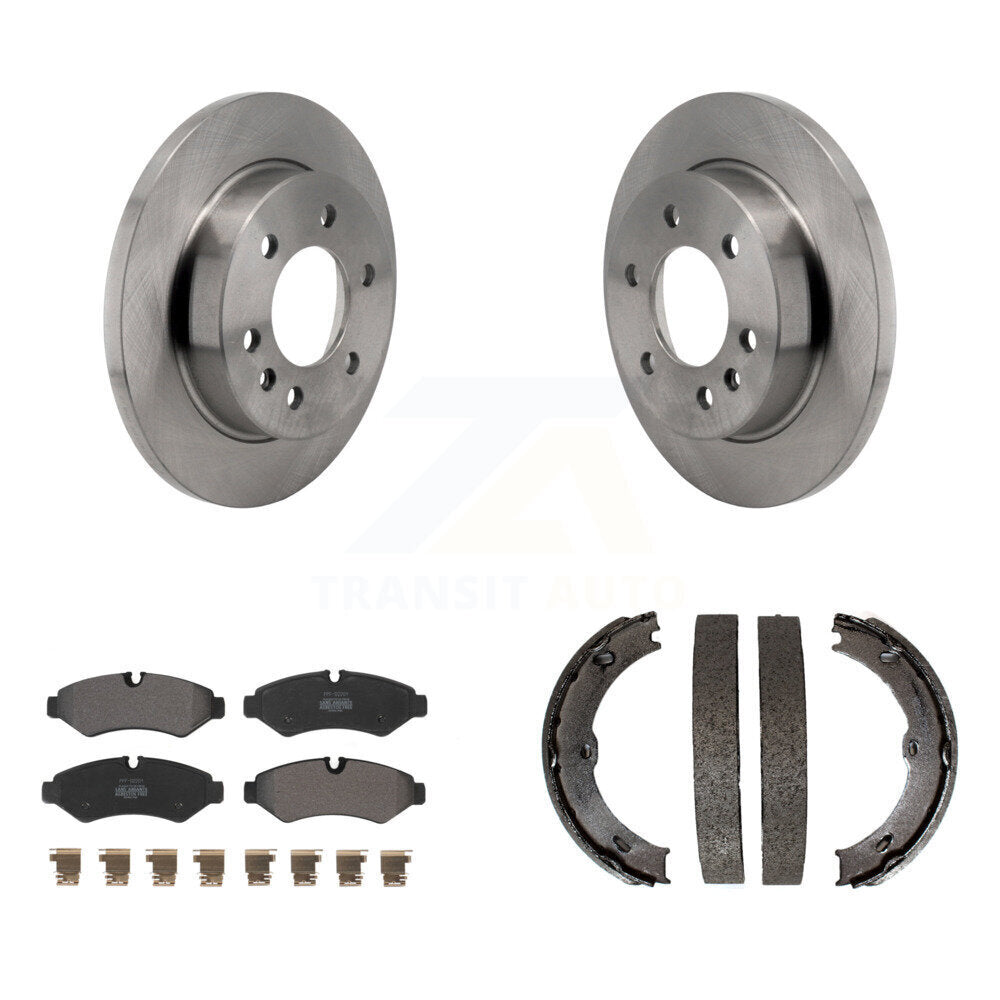 Disc Rotors and Semi-Metallic Brake Pads Kit-K8F-105296 Kit.bestparts.ca