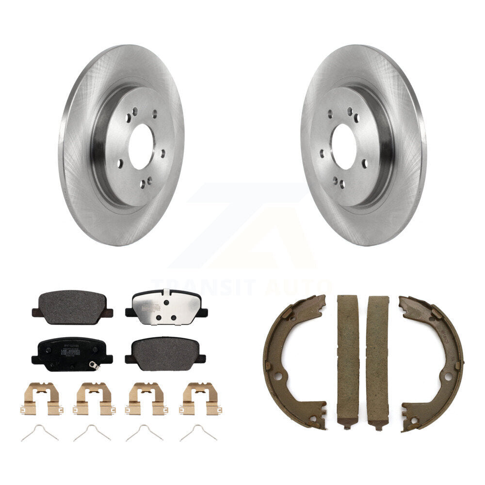Disc Rotors and Semi-Metallic Brake Pads Kit-K8F-105306
