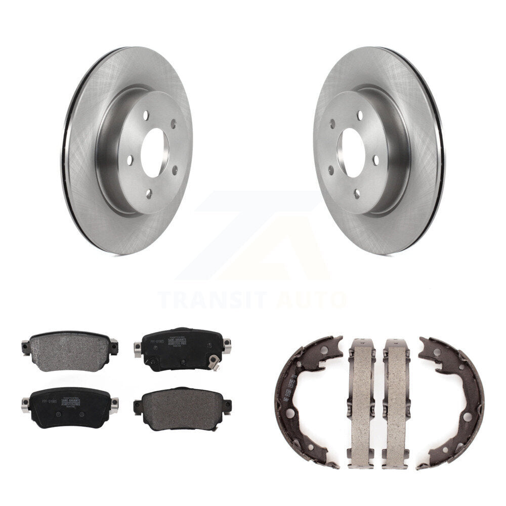 Disc Rotors and Semi-Metallic Brake Pads Kit-K8F-105309