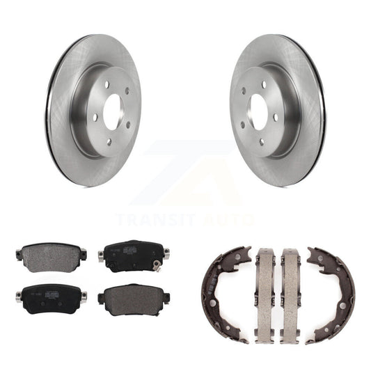 Disc Rotors and Semi-Metallic Brake Pads Kit-K8F-105309