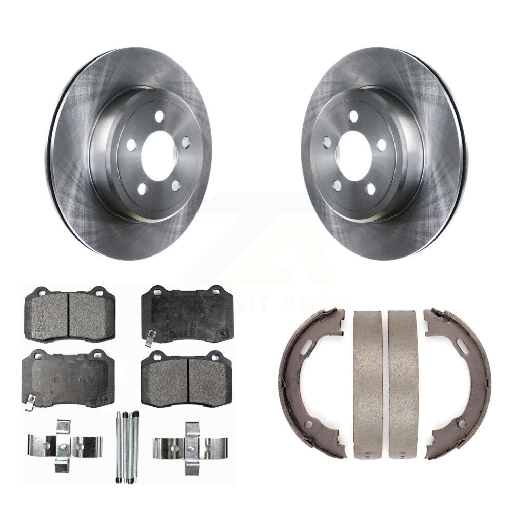 Disc Rotors and Semi-Metallic Brake Pads Kit-K8F-105310