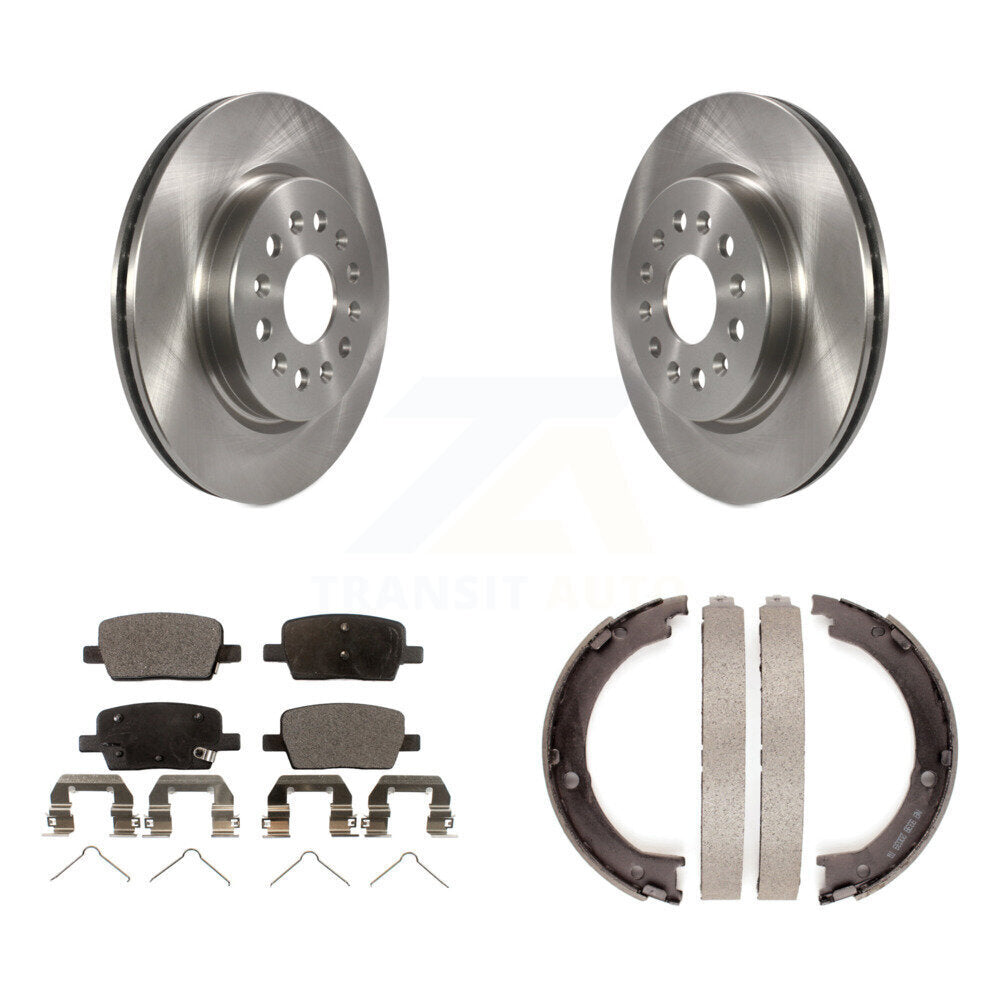 Disc Rotors and Semi-Metallic Brake Pads Kit-K8F-105315