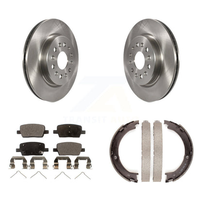 Disc Rotors and Semi-Metallic Brake Pads Kit-K8F-105315