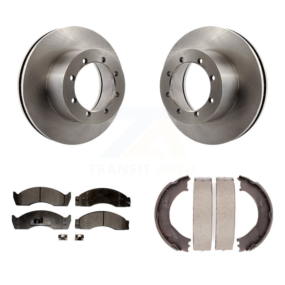 Disc Rotors and Semi-Metallic Brake Pads Kit-K8F-105317