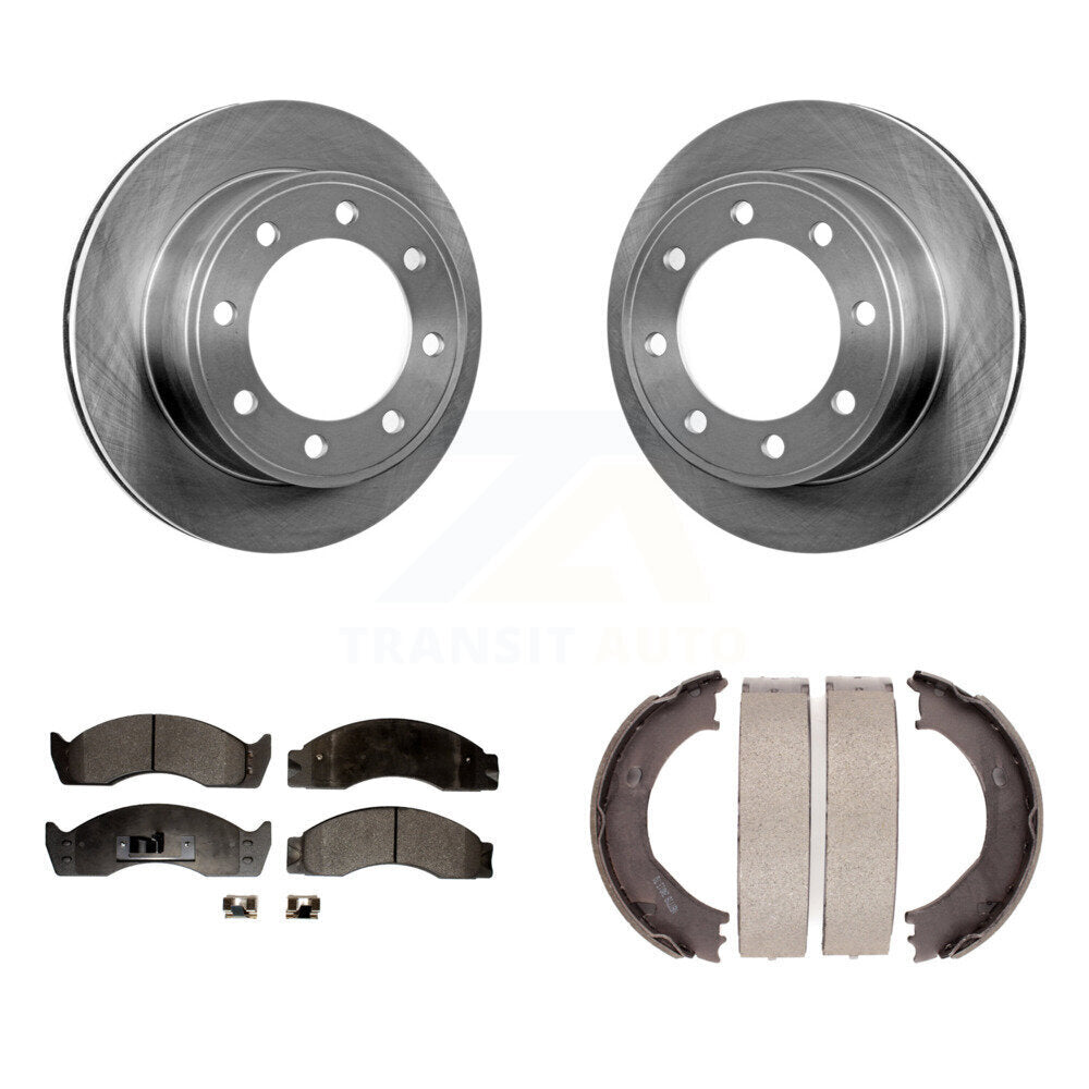 Disc Rotors and Semi-Metallic Brake Pads Kit-K8F-105319