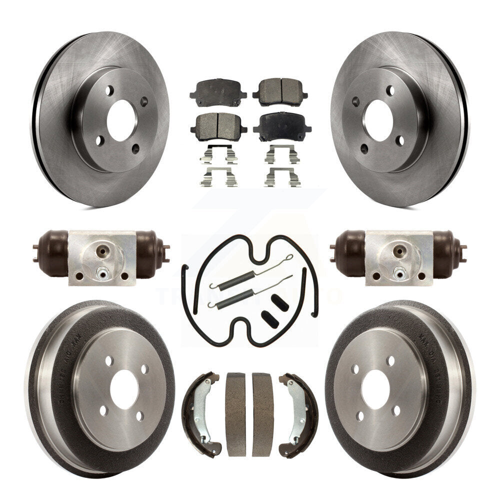 Disc Rotors and Semi-Metallic Brake Pads Kit-K8F-105337 Kit.bestparts.ca