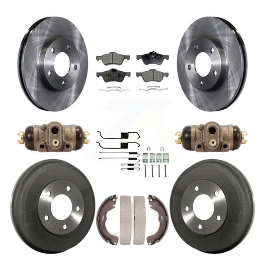 Disc Rotors and Semi-Metallic Brake Pads Kit-K8F-105338