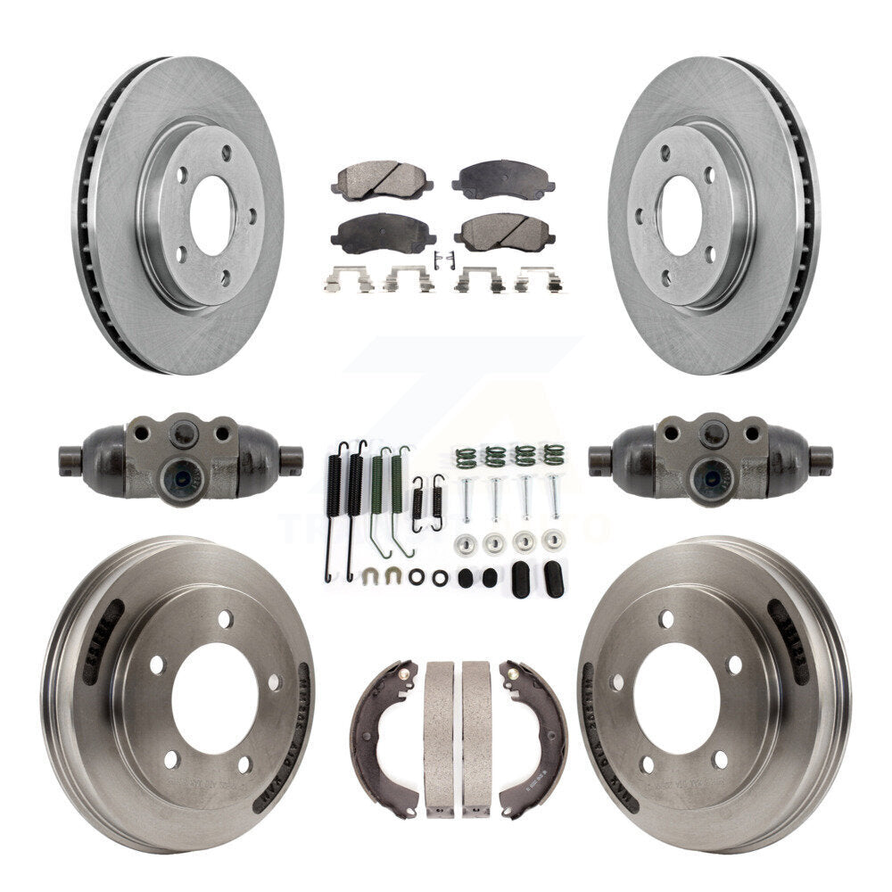 Disc Rotors and Semi-Metallic Brake Pads Kit-K8F-105339 Kit.bestparts.ca