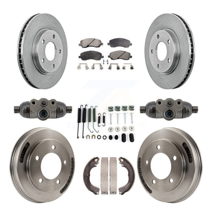 Disc Rotors and Semi-Metallic Brake Pads Kit-K8F-105339