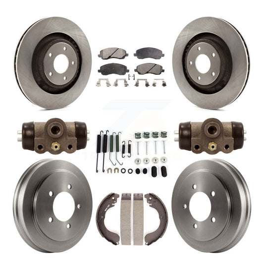 Disc Rotors and Semi-Metallic Brake Pads Kit-K8F-105340