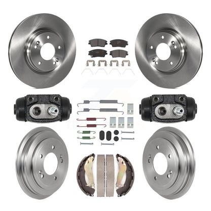 Disc Rotors and Semi-Metallic Brake Pads Kit-K8F-105341