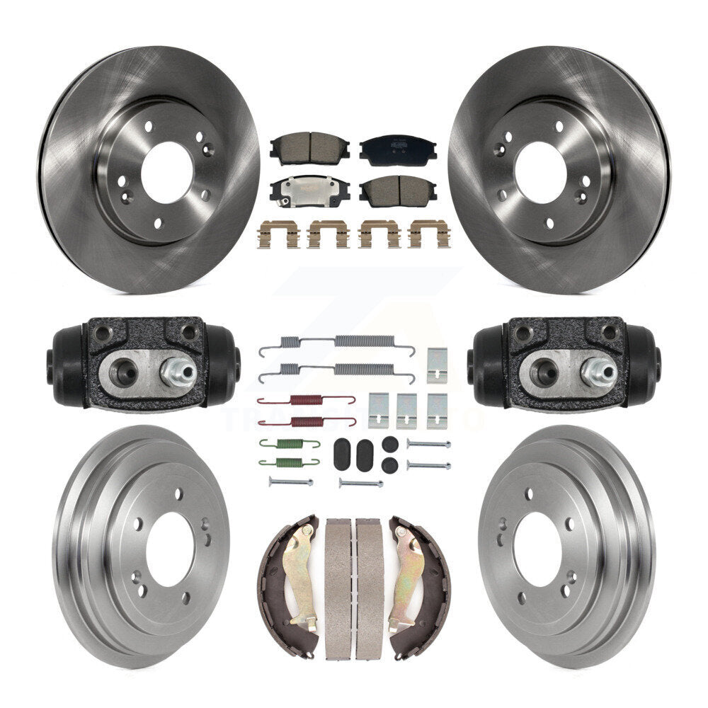 Disc Rotors and Semi-Metallic Brake Pads Kit-K8F-105343