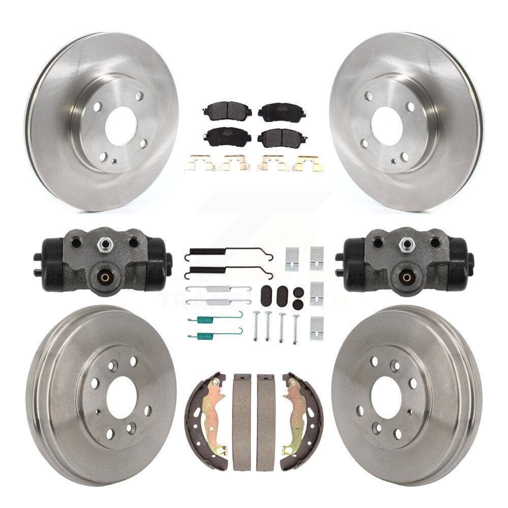 Disc Rotors and Semi-Metallic Brake Pads Kit-K8F-105344