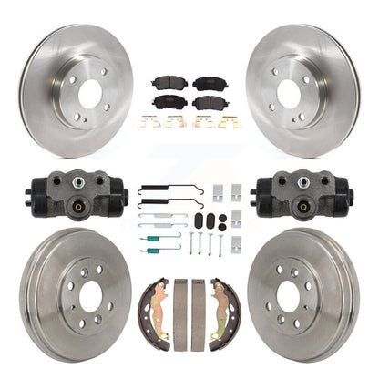 Disc Rotors and Semi-Metallic Brake Pads Kit-K8F-105344