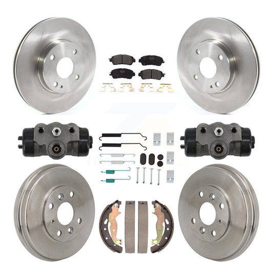 Disc Rotors and Semi-Metallic Brake Pads Kit-K8F-105344