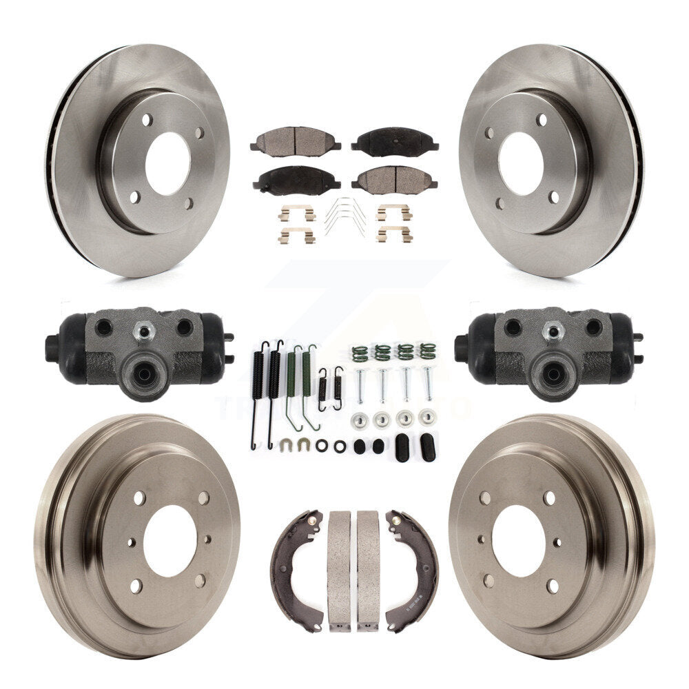 Disc Rotors and Semi-Metallic Brake Pads Kit-K8F-105346 Kit.bestparts.ca