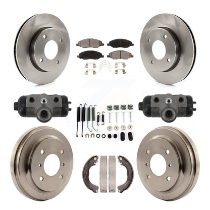Disc Rotors and Semi-Metallic Brake Pads Kit-K8F-105346