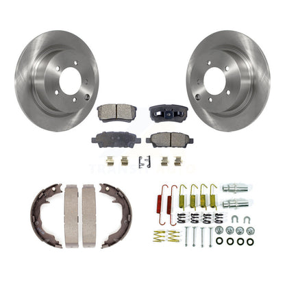 Disc Rotors and Semi-Metallic Brake Pads Kit-K8F-105348